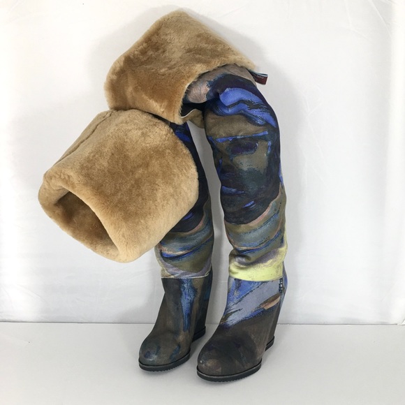 UGG CLAIRE X TABOURET OTX THIGH HIGH BOOTS NWT - Picture 1 of 7